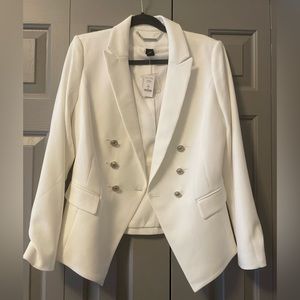 NWT - Ecru Trophy Jacket - Black House White Market - Size 8